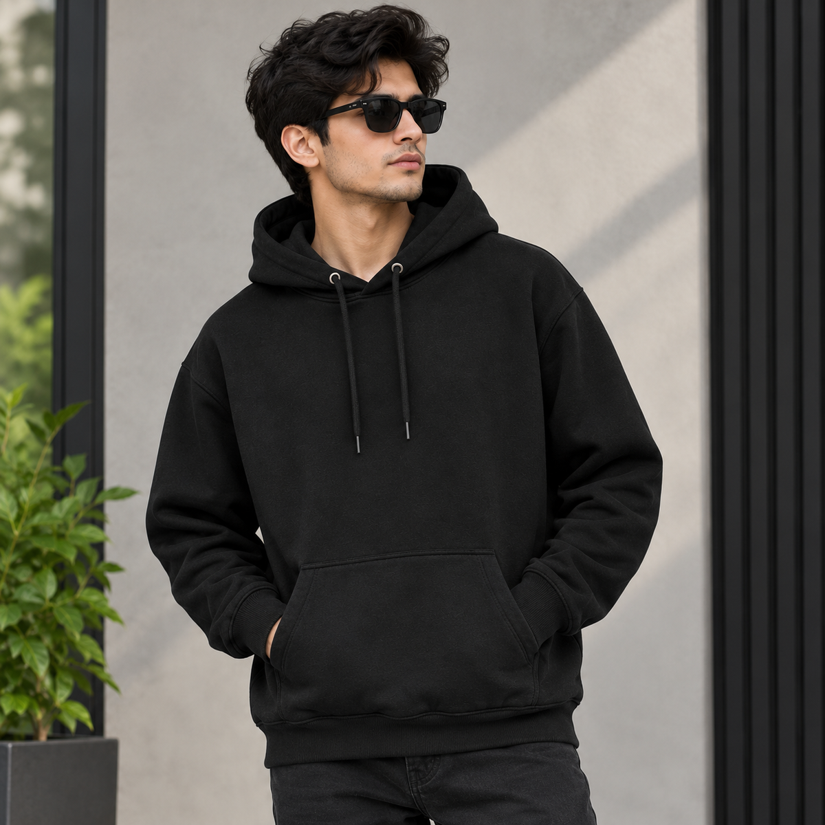 Classic Black Hoodie