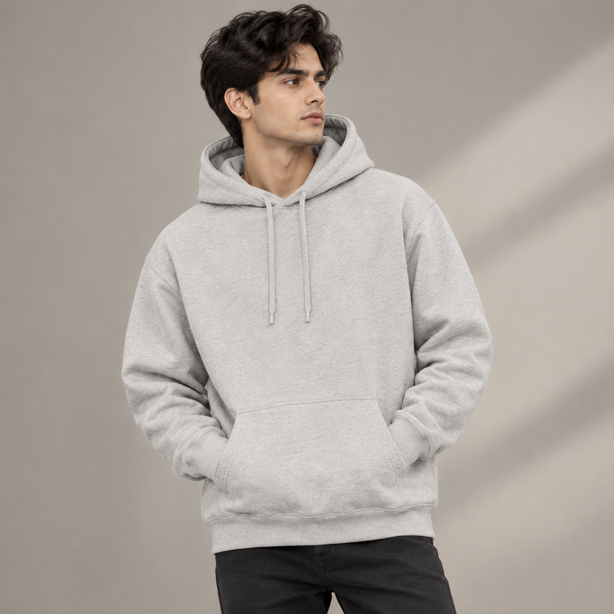 Classic Light Grey  Hoodie